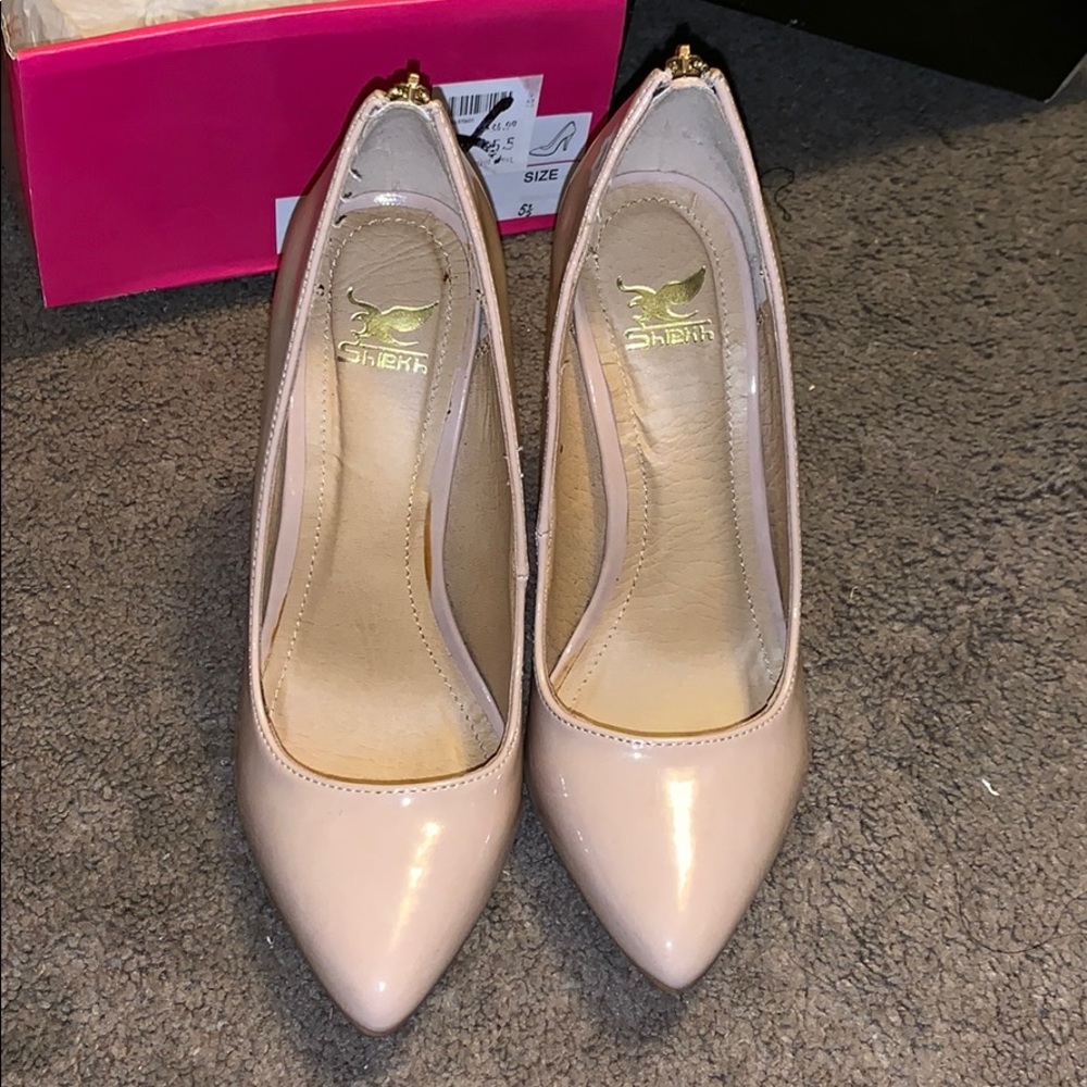 Nude heels